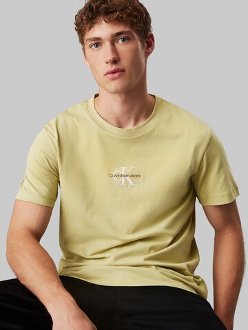 Regular T-Shirt Calvin Klein Jeans en jaune