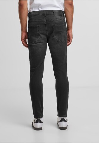2Y Premium Slimfit Jeans in Schwarz