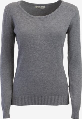 Influencer Pullover in Grau: predná strana