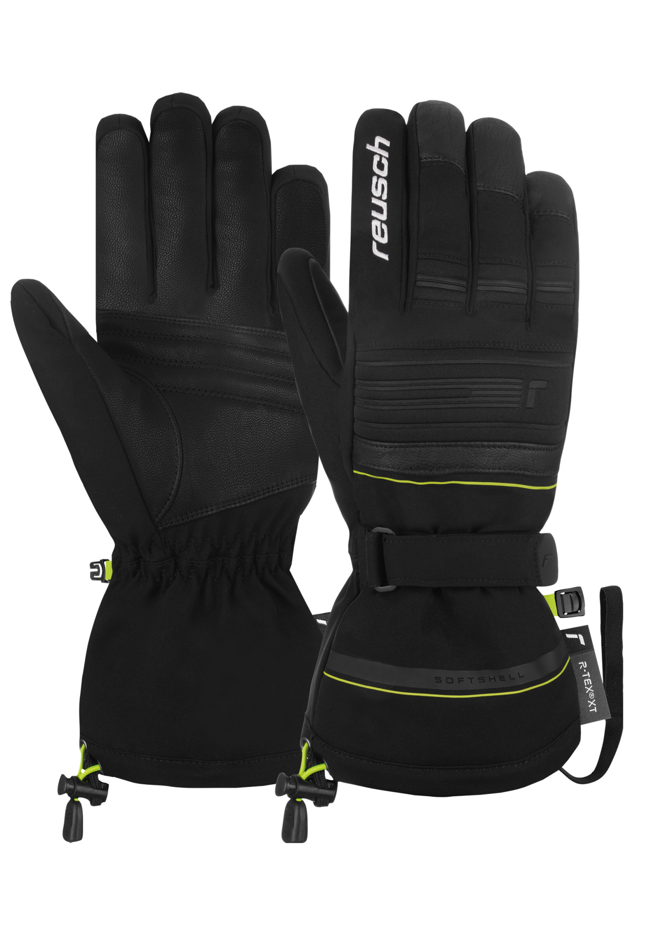 REUSCH Fingerhandschuhe 'Conan R-TEX® XT' in Gelb: Vorderseite