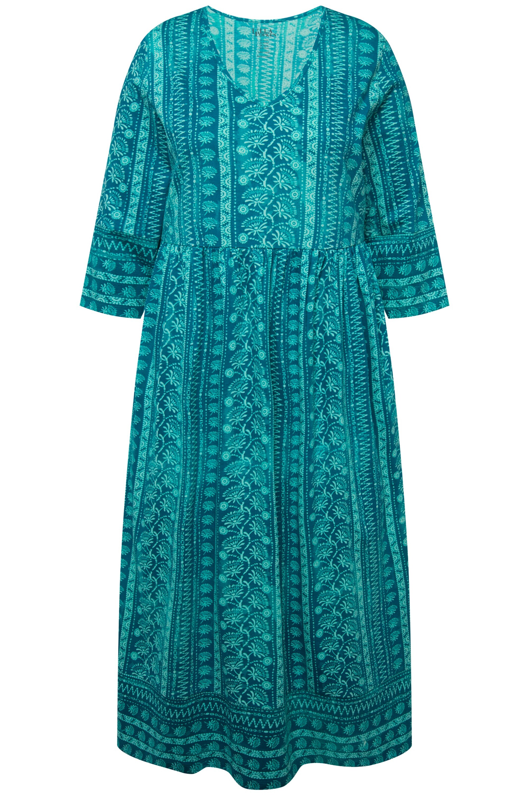 Ulla Popken Kleid in Blau: Vorderseite