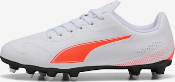 PUMA Athletic Shoes in White: front