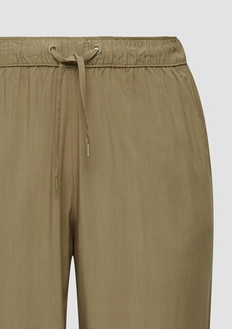 QS Wide leg Broek in Groen