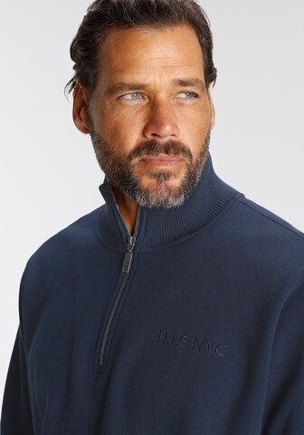 H.I.S Sweatshirt in Blue