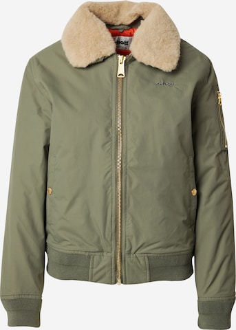 Giacca di mezza stagione 'AIRKRAFT2W' di Schott NYC in verde: frontale