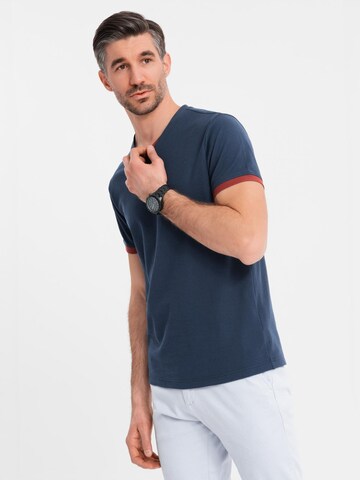 T-Shirt Ombre en bleu