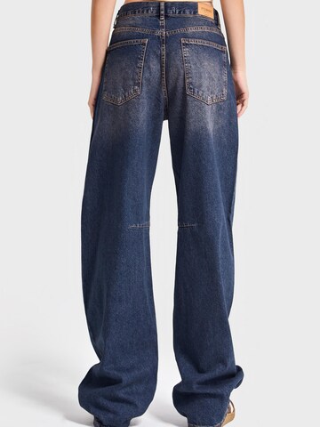 IT'S BASIC Baggy Jeans 'LUNA Baggy Mid Rise' in Blauw