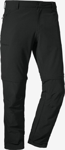 Schöffel Regular Workout Pants ' Folkstone ' in Black: front