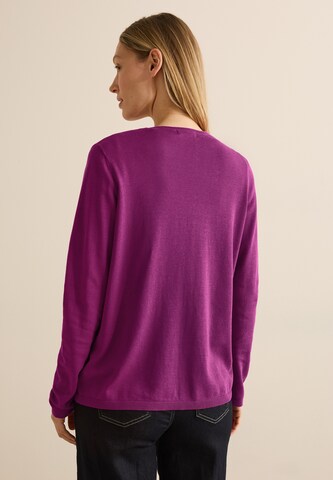 CECIL Offener Basic Cardigan in Pink
