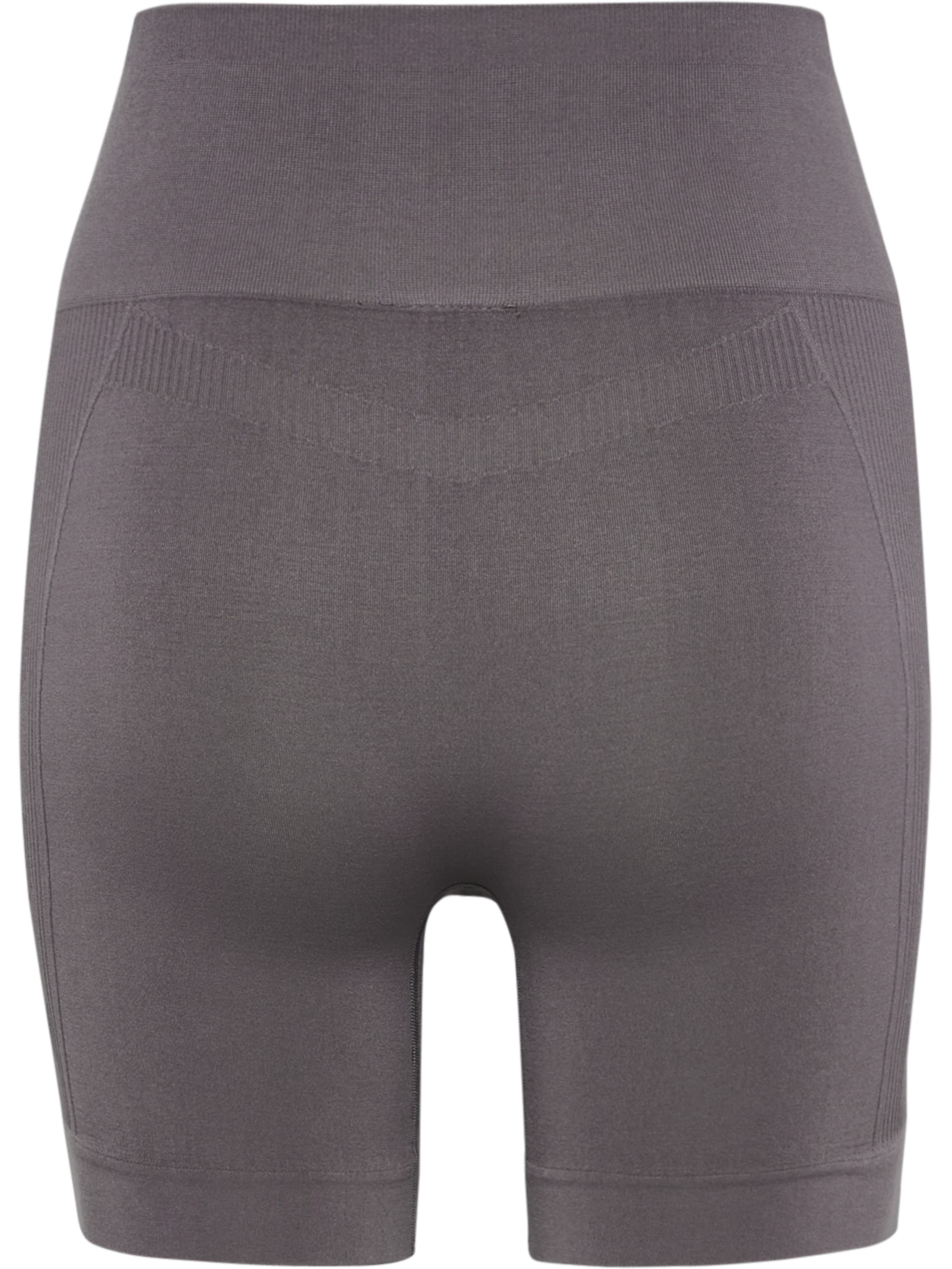 Hummel Skinny Sportshorts in Grau