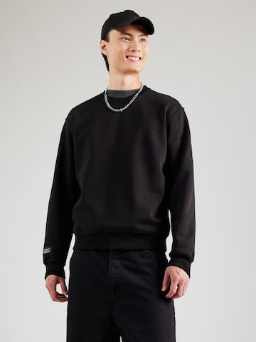 ALPHA INDUSTRIES Μπλούζα φούτερ σε μαύρο