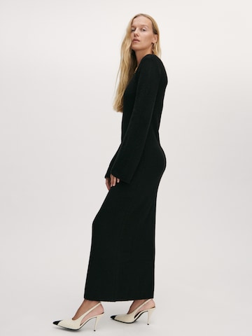 ABOUT YOU x Marie von Behrens Obleka 'Elin' | črna barva
