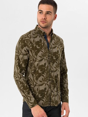 By Diess Collection Slim fit Overhemd in Groen