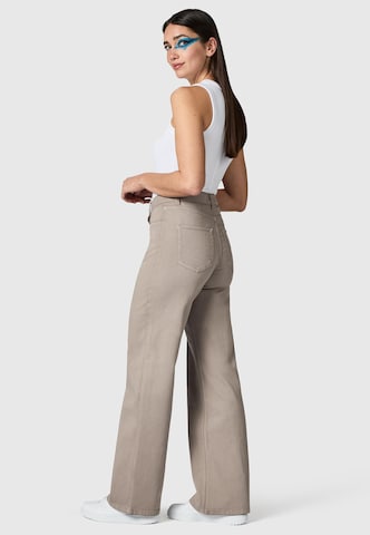 Wide Leg Jean 'Cyrele' Peak Time en beige