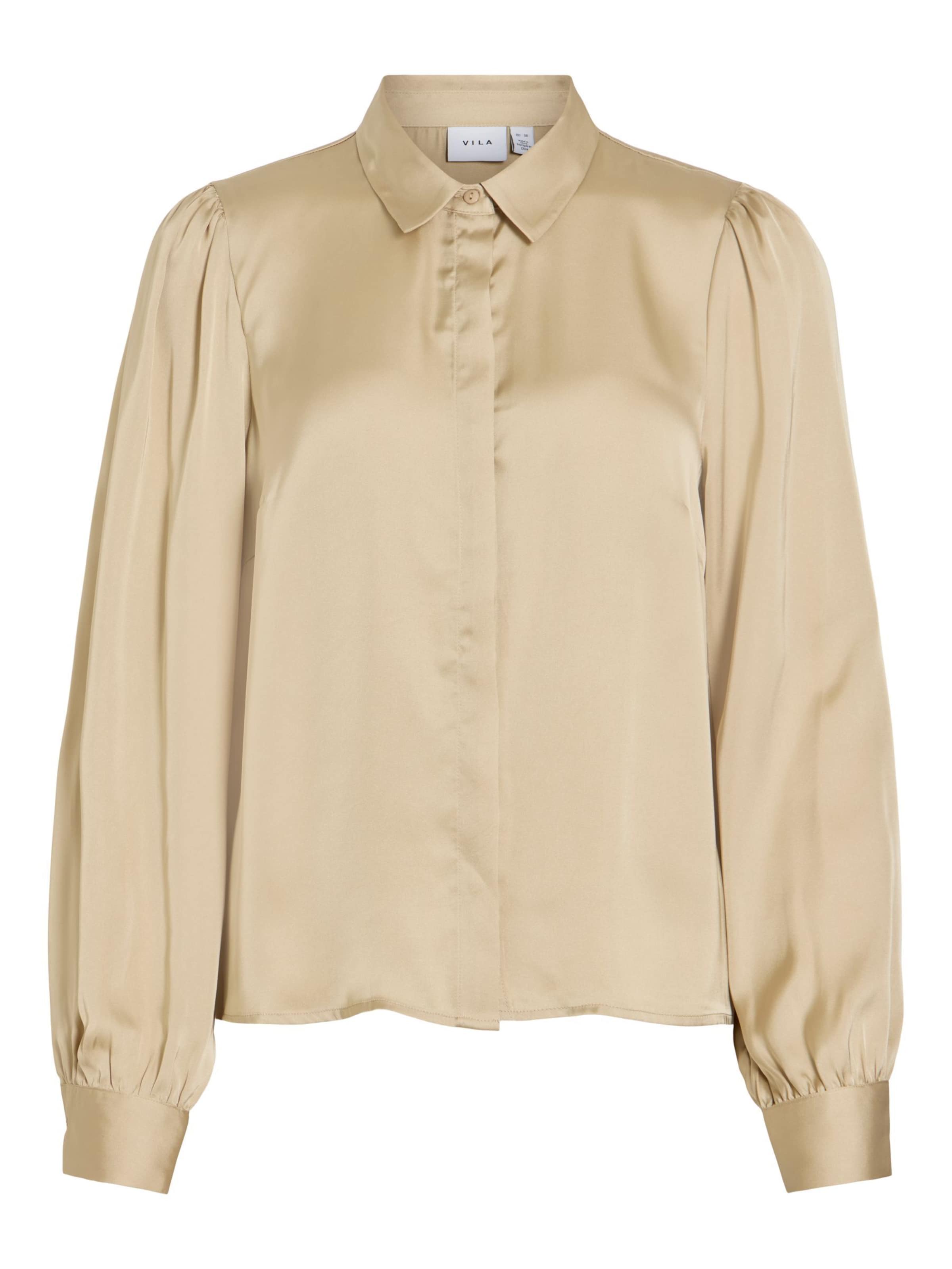 VILA - Blusa 'VISofie' en oro: frente