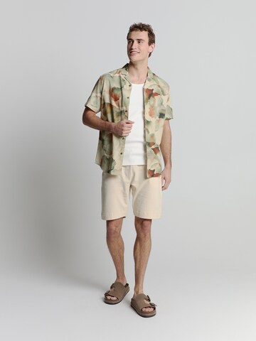 No Excess Regular fit Overhemd in Beige
