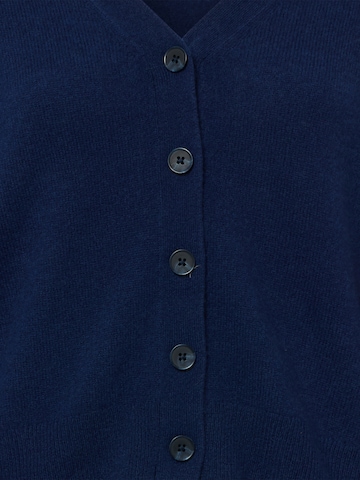 Cardigan Marie Lund en bleu