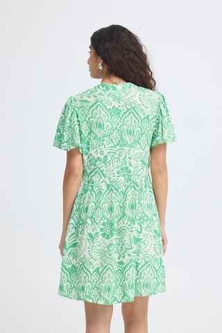 Robe-chemise 'Marrakech' ICHI en vert