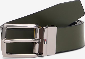 TOMMY HILFIGER Opasek 'DENTON' – modrá: přední strana