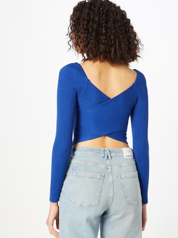 PIECES Sweater 'HILA' in Blue
