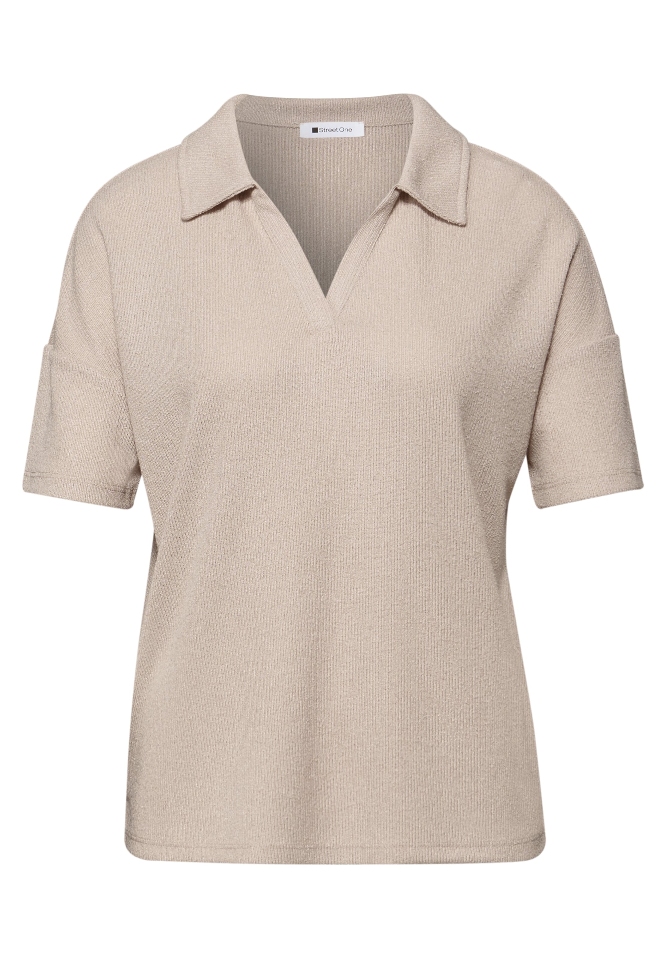STREET ONE Shirt in Beige: front
