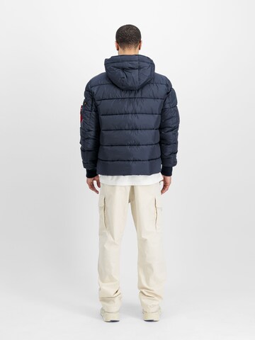 ALPHA INDUSTRIES Winter Jacket 'Alpha FD' in Blue
