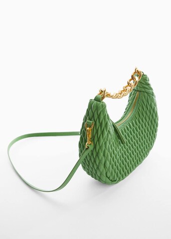MANGO Дамска чанта 'Sasha' в зелено