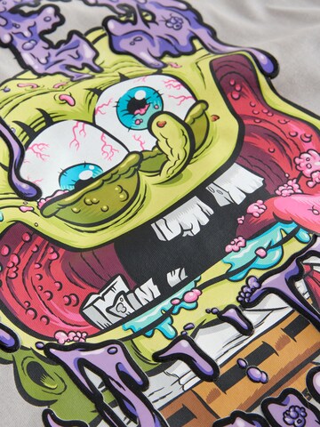 Next Shirt 'Spongebob' in Grijs