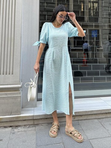 For You Moda Jurk in Blauw