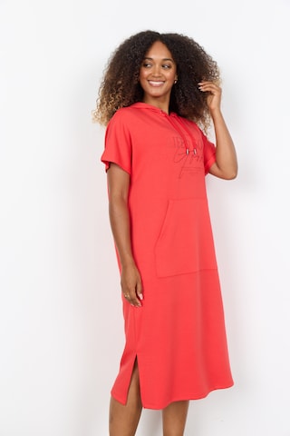 Soyaconcept Jerseykleid ' Banu ' in Rot: Vorderseite