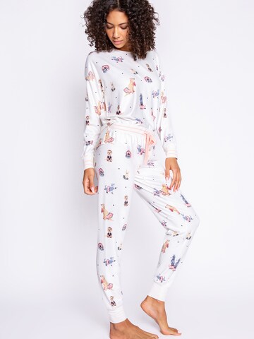 Pyjama ' Let's Dance ' PJ Salvage en blanc