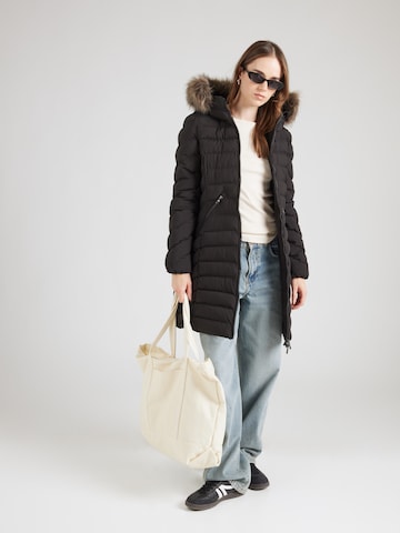 Palton de primăvară-toamnă 'Fuji' de la Superdry pe negru