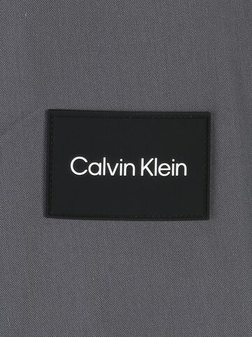 Calvin Klein Big & Tall Regular fit Srajca | siva barva