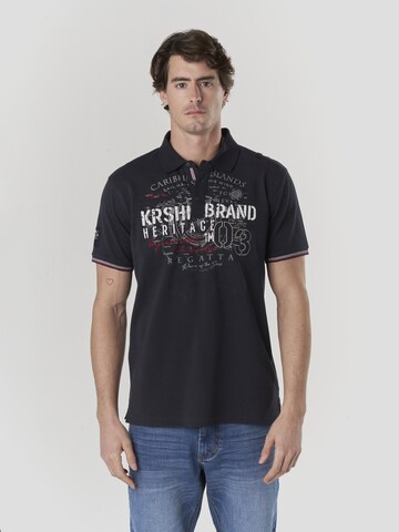 KOROSHI Shirt in Blue: front