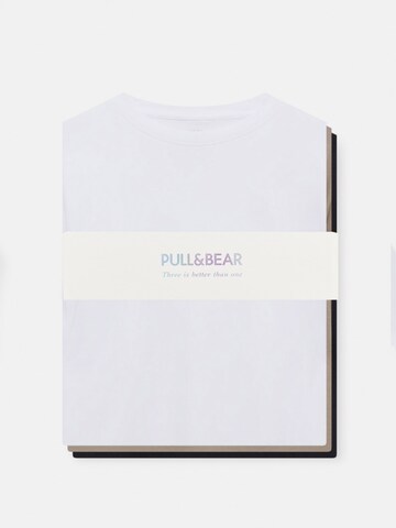 T-Shirt Pull&Bear en beige