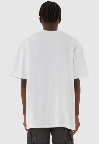 T-Shirt 'I Love NY' Merchcode en blanc
