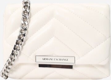 Sac à bandoulière ARMANI EXCHANGE en blanc : devant