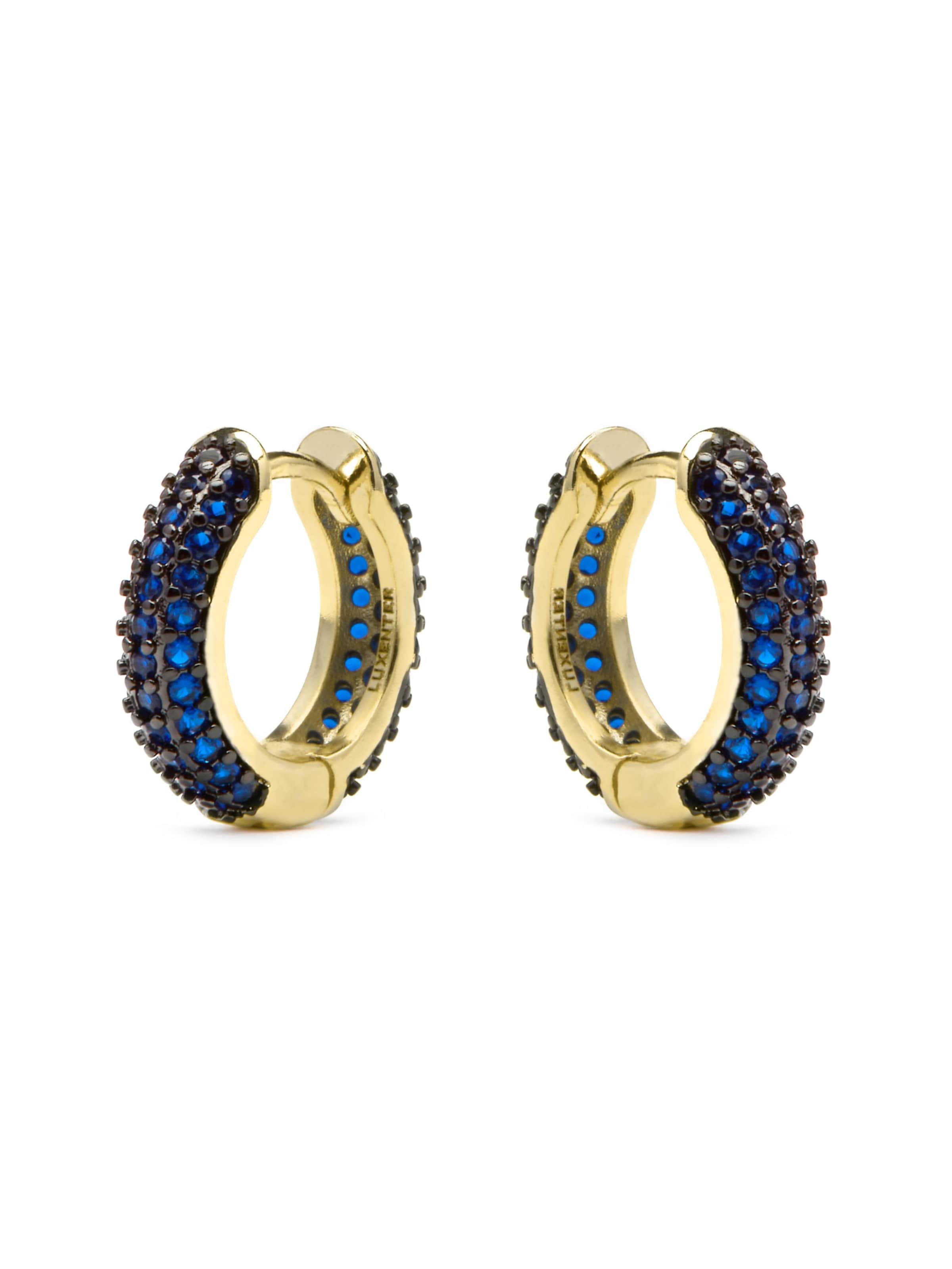 Boucles d'oreilles 'Lesrat' Luxenter en bleu