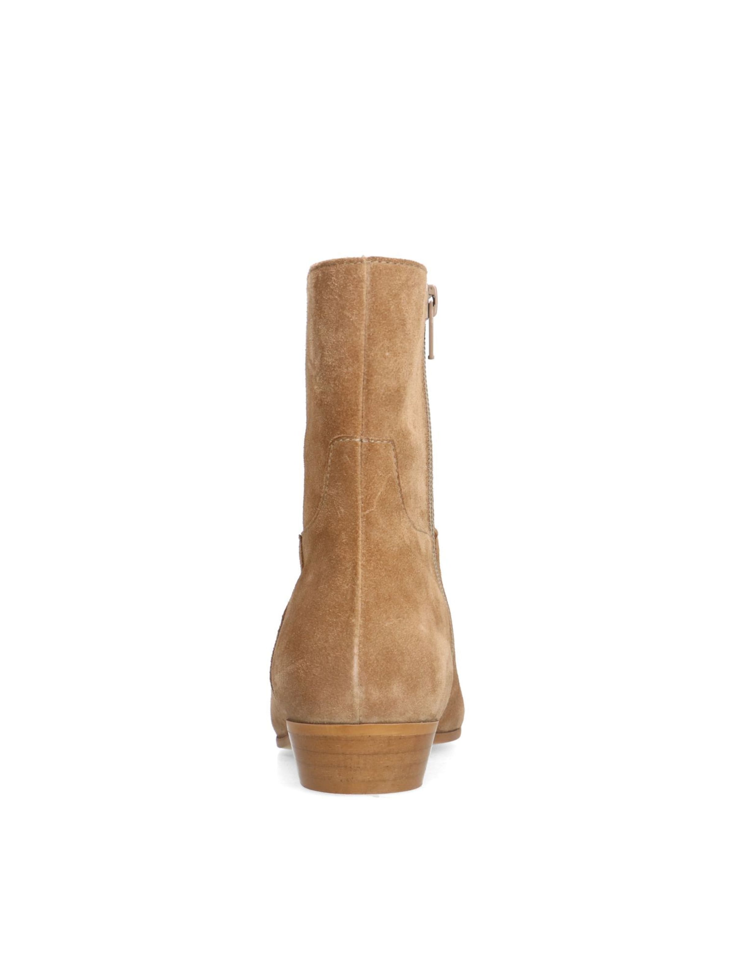 MANFIELD Stiefelette in Beige