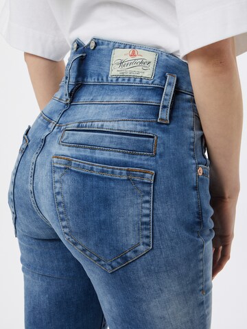 Herrlicher Skinny Jeans 'Pitch HI' in Blauw