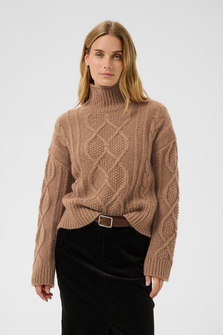 Part Two Sweter 'Channa' w kolorze brązowy: przód