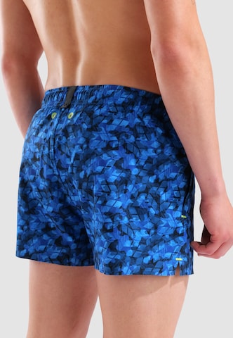 ARENA Шорти за плуване 'EVO BEACH X-SHORT ALLOVER' в синьо
