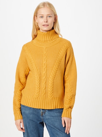 Pullover 'GREENE' di OBJECT in giallo: frontale