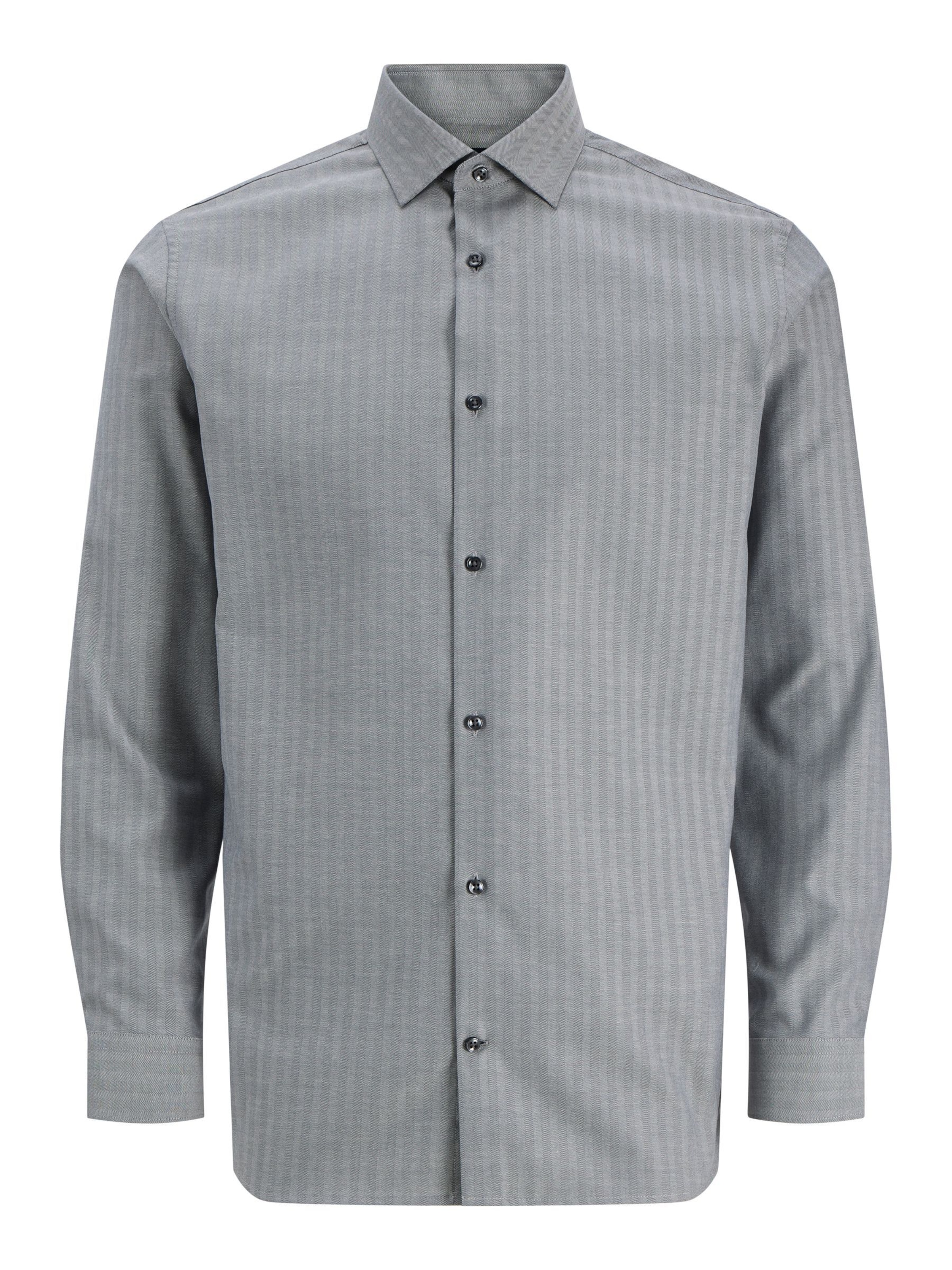 JACK & JONES Chemise en L en gris, Vue avec produit
