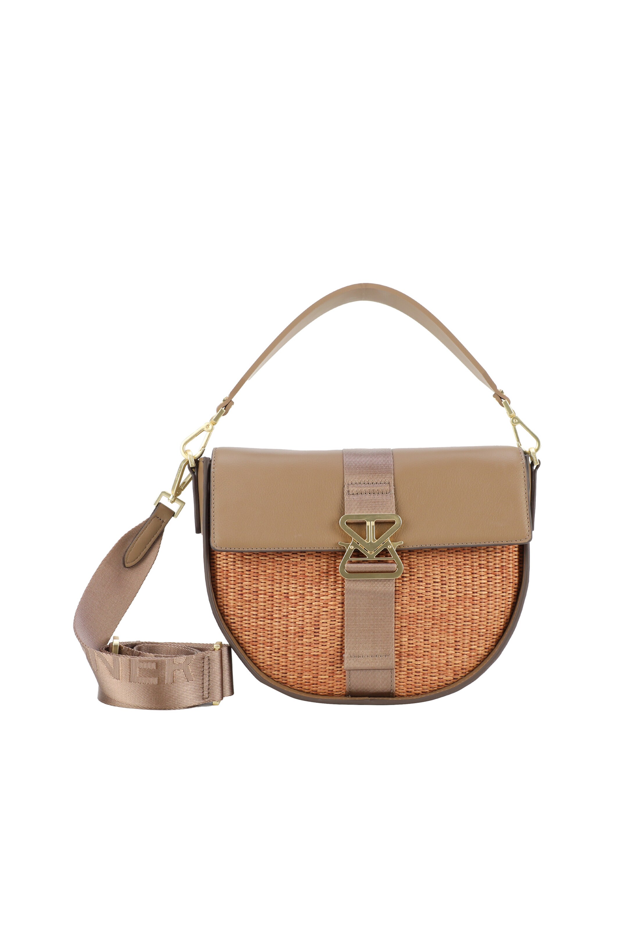 BOGNER Schoudertas 'Zuoz' in Beige: voorkant