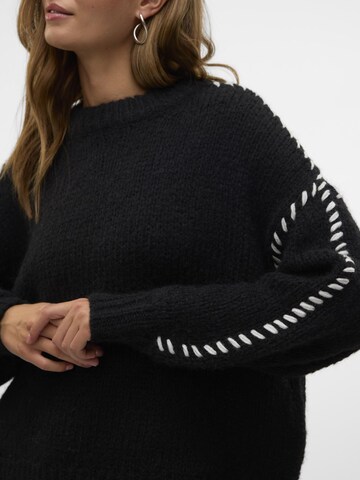 VERO MODA Trui 'Feng' in Zwart