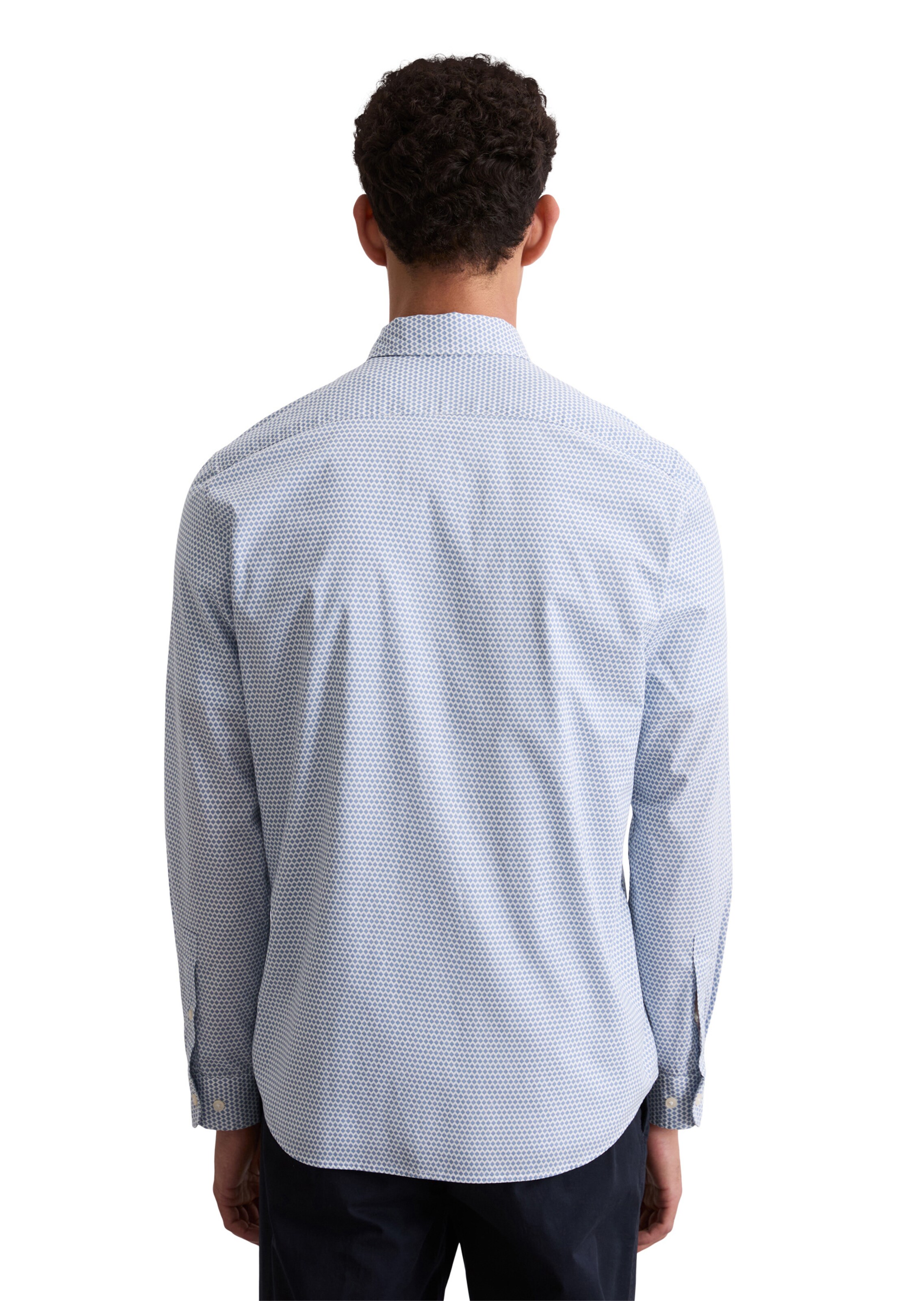 Marc O'Polo Regular fit Button Up Shirt in Blue