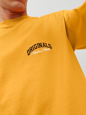 T-Shirt 'BRINK' JACK & JONES en orange