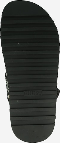 GUESS Strap Sandals 'FABELIS' in Black