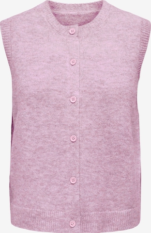 ONLY - Chaleco de punto 'ONLOLIVIA' en rosa: frente